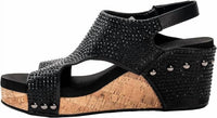 Corkys Footwear - Women's Carley Black Crystals