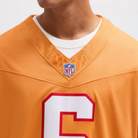 NIKE Baker Mayfield Jersey Tee in orange - men's t-shirt - view 4