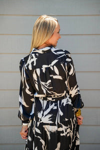 Pinch - Print Button Down Maxi Dress