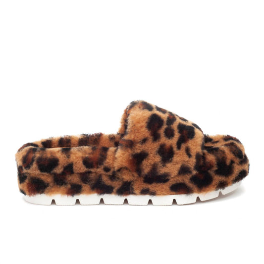 J/Slides - WOMEN'S BRYCE GENUINE SHEARLING PLATFORM SLIPPER