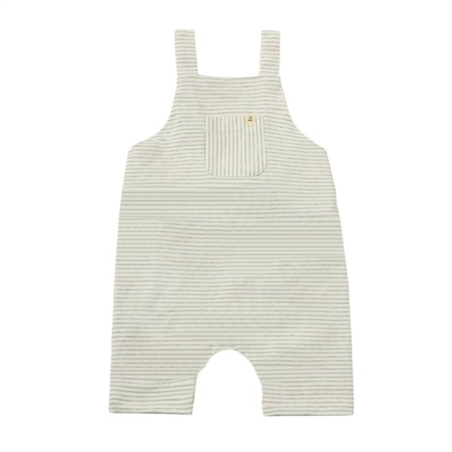 Me & Henry - Boy's Dandy Jersey Stripe Romper