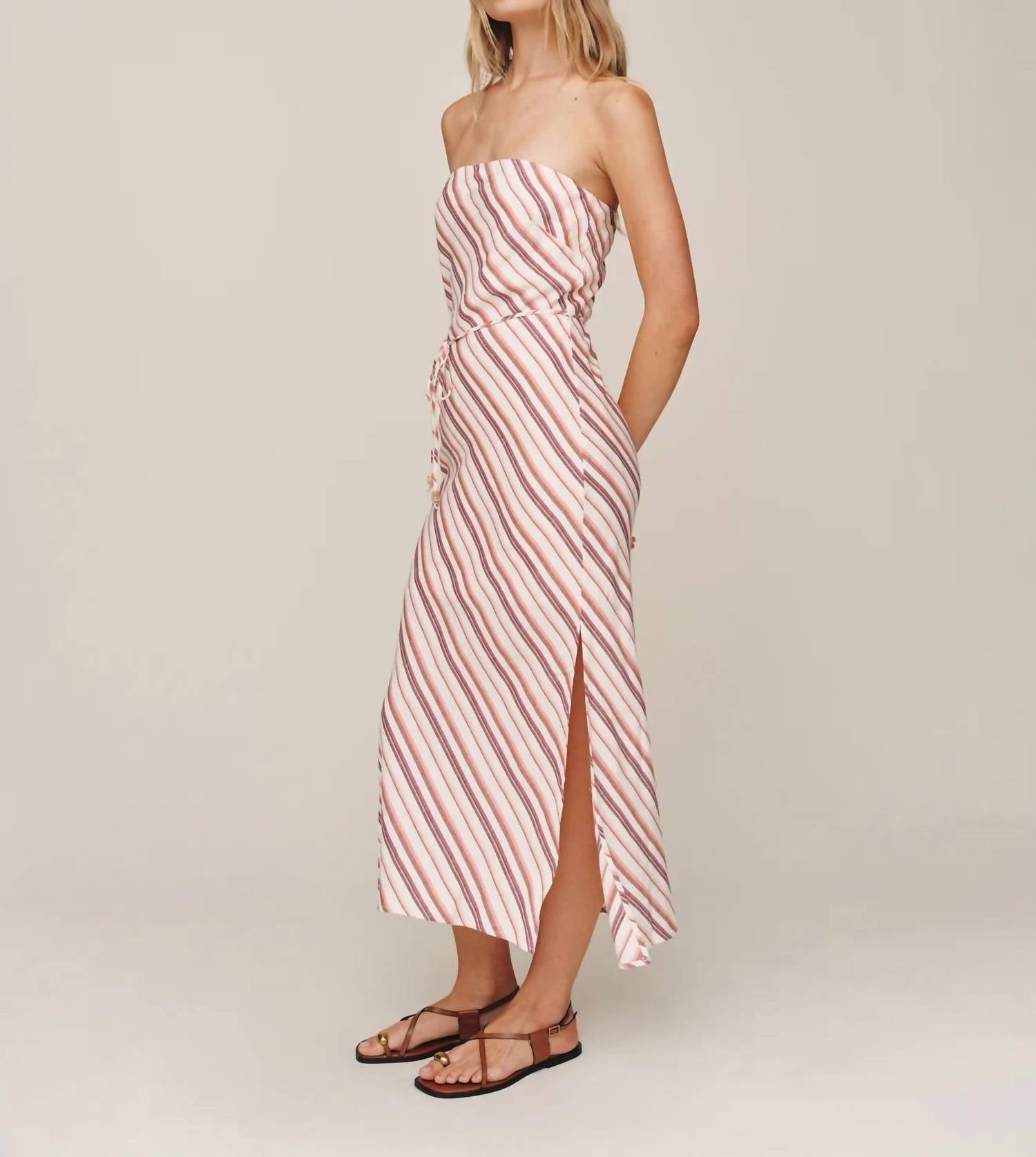 Bella Dahl - Strapless Bias Maxi Dress