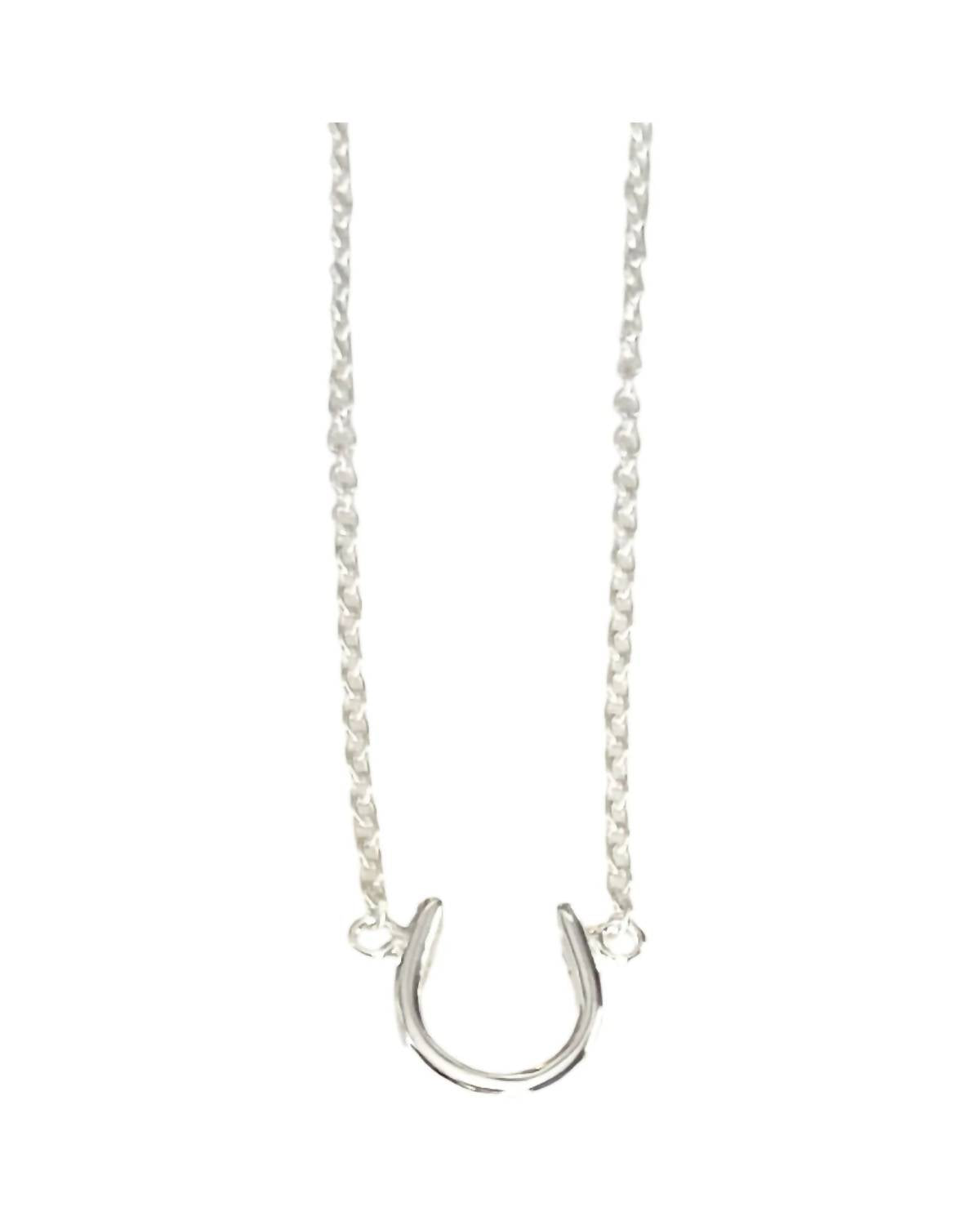 Jack And Jewelz - Kid's Lucky Horseshoe Pendant Necklace