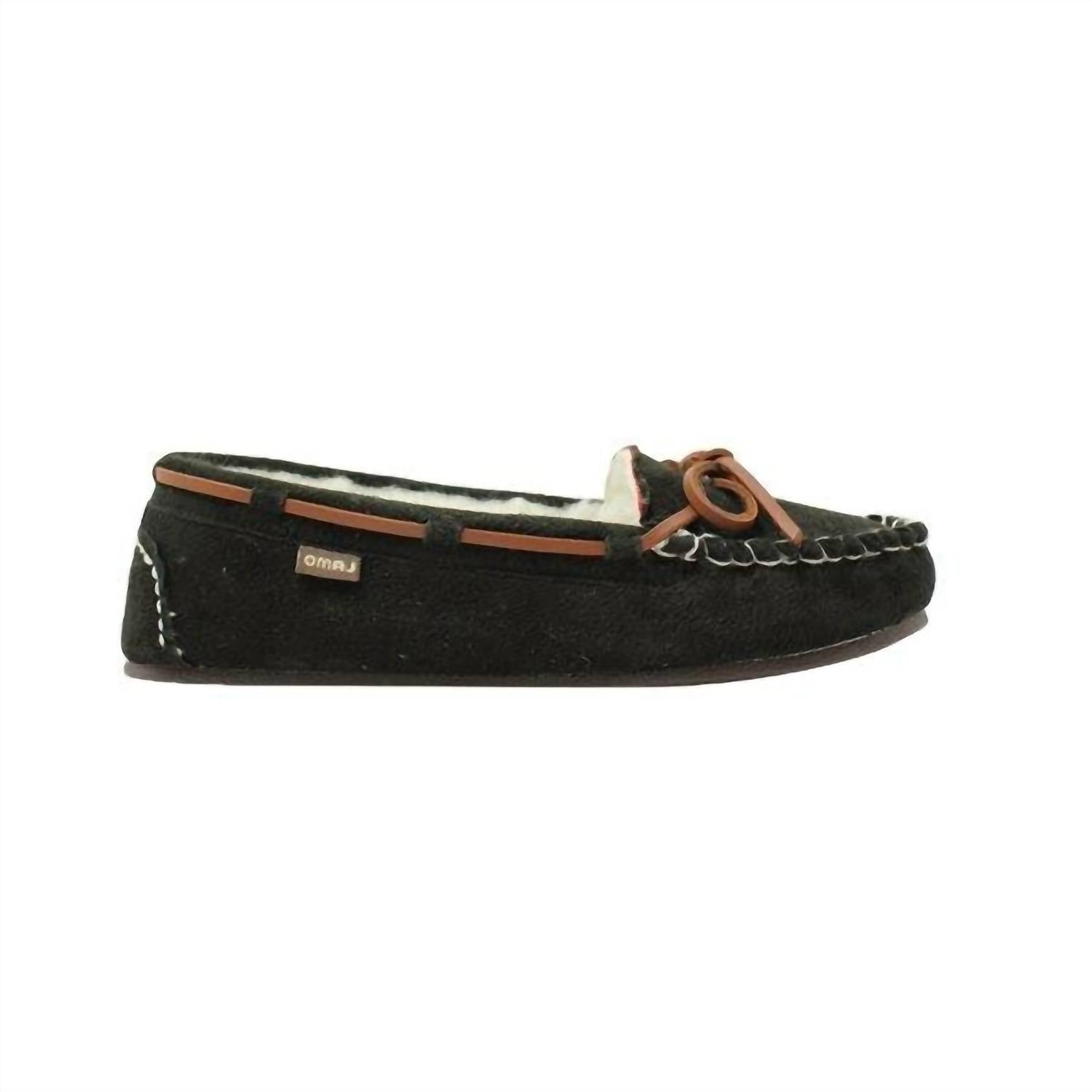 Lamo Women's Britain Moc Ii Slipper in black - women's shoe