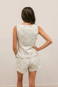 B.Right - Adelaide Jacquard Vest And Skort Set