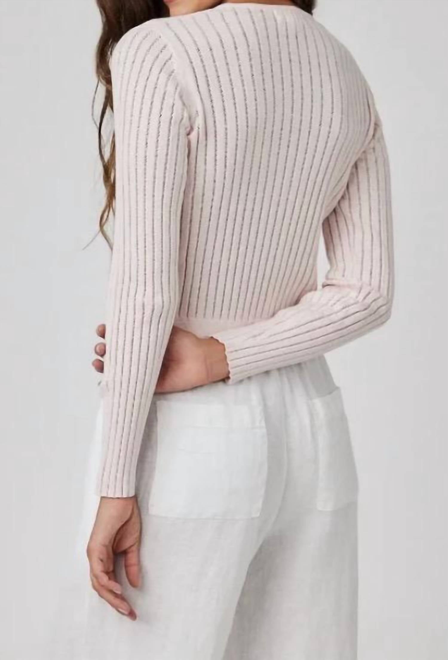 Bella Dahl - Fitted V-neck Cardigan