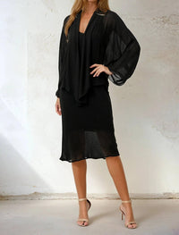 Maven West - Tie Front Kimono
