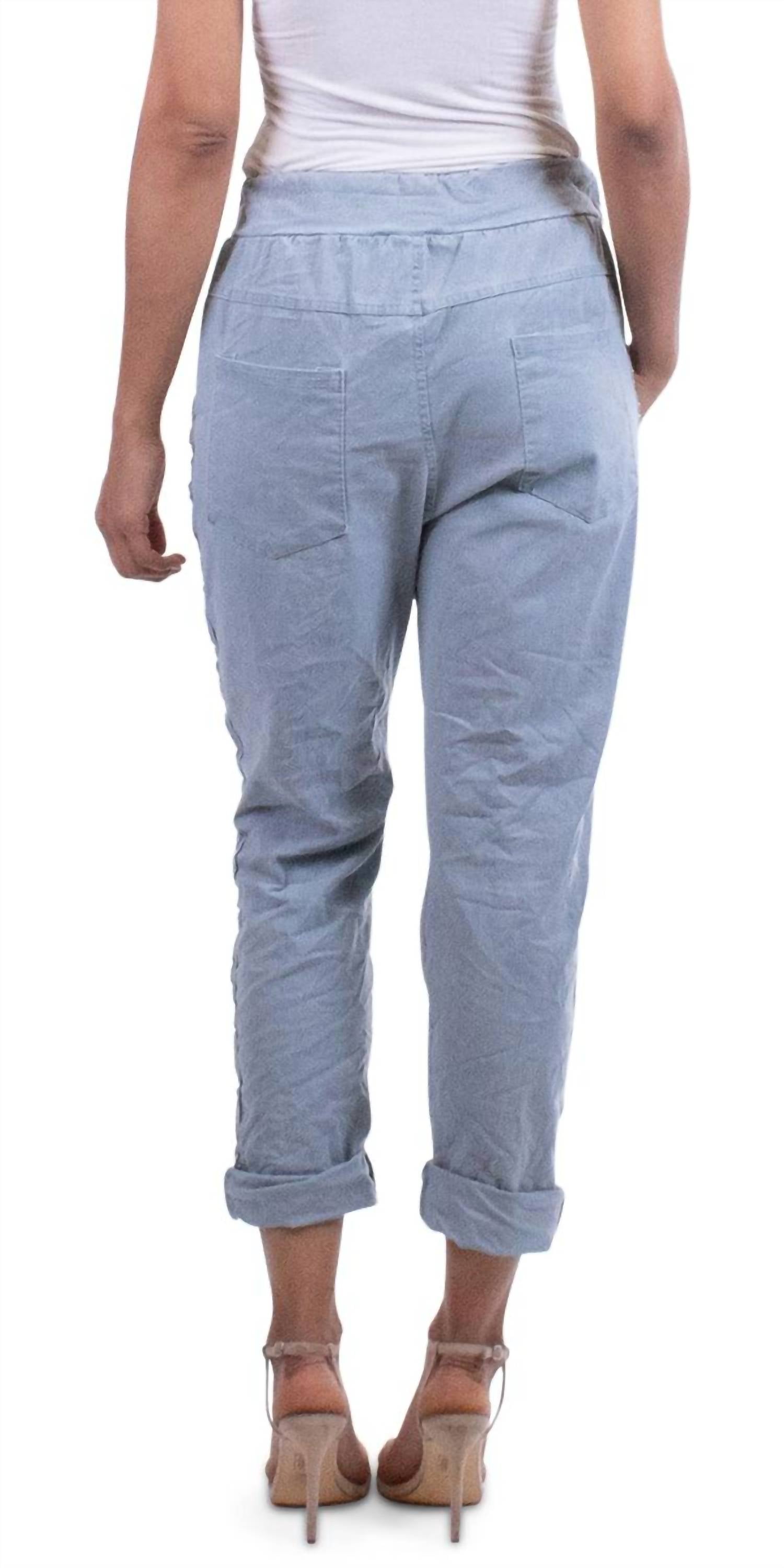 Gigi Moda - Women's Caterina Cotton Pants