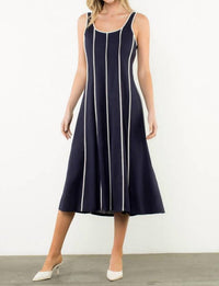 Thml - Anastasia Piped Midi Dress
