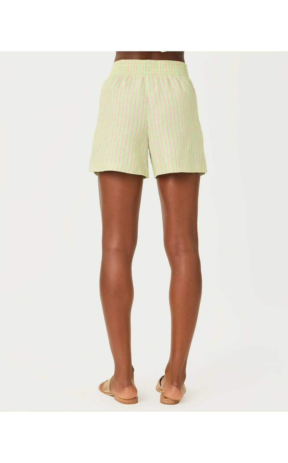 Lilly Pulitzer - Captina Linen Stripe Shorts