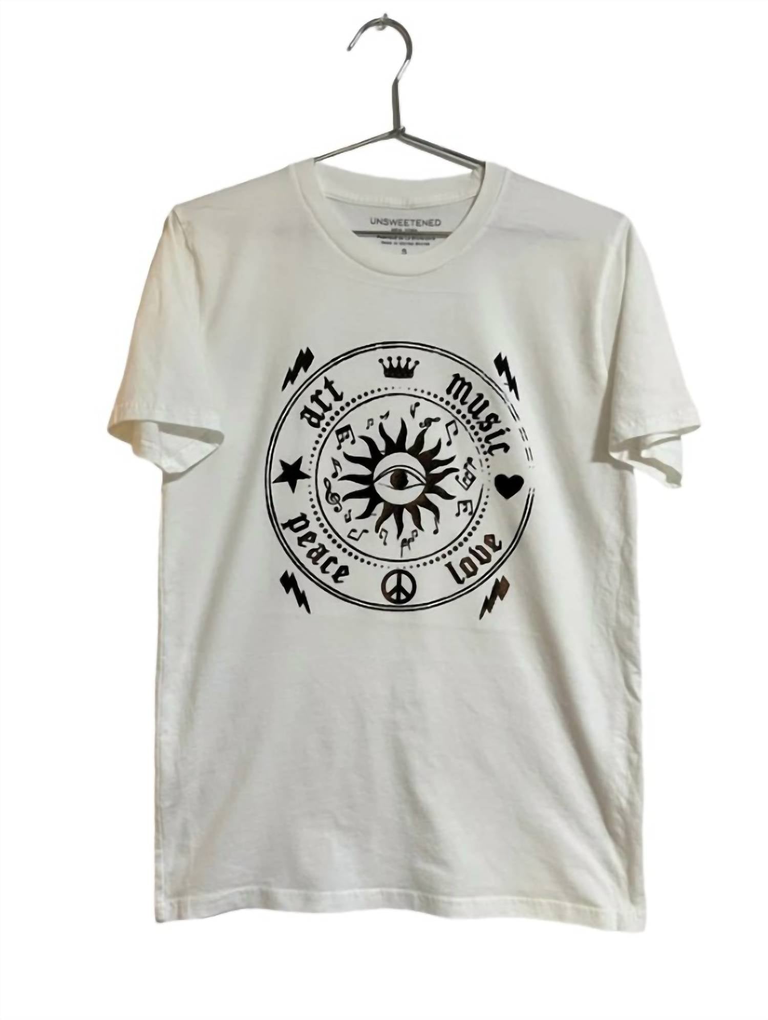 Unsweetened - Women's Art, Music, Love Vintage Tee