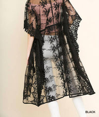 Umgee - Floral Lace Long Kimono
