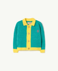 The Animals Observatory - Kid's Bicolor Toucan Cardigan