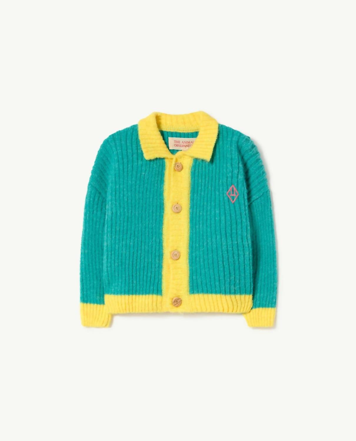 The Animals Observatory - Kid's Bicolor Toucan Cardigan