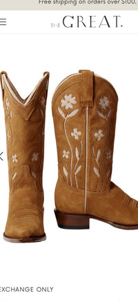 The Great. - Women's Stetson Cowboy Boot