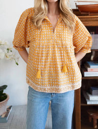 Marea - Steph Marigold Thistle Top