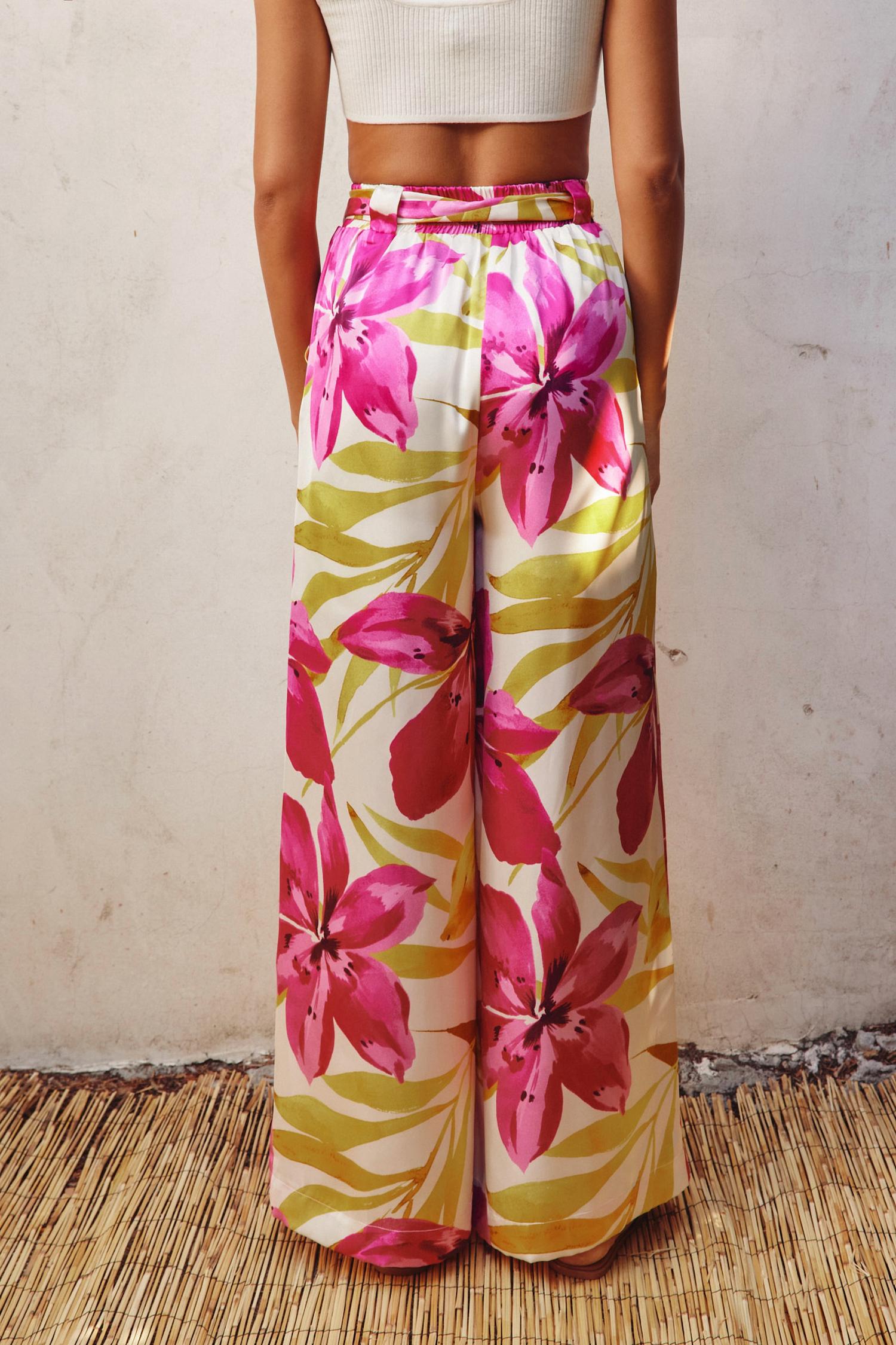 Vcb - Women's Honeysuckle Wide Leg Resort Pants
