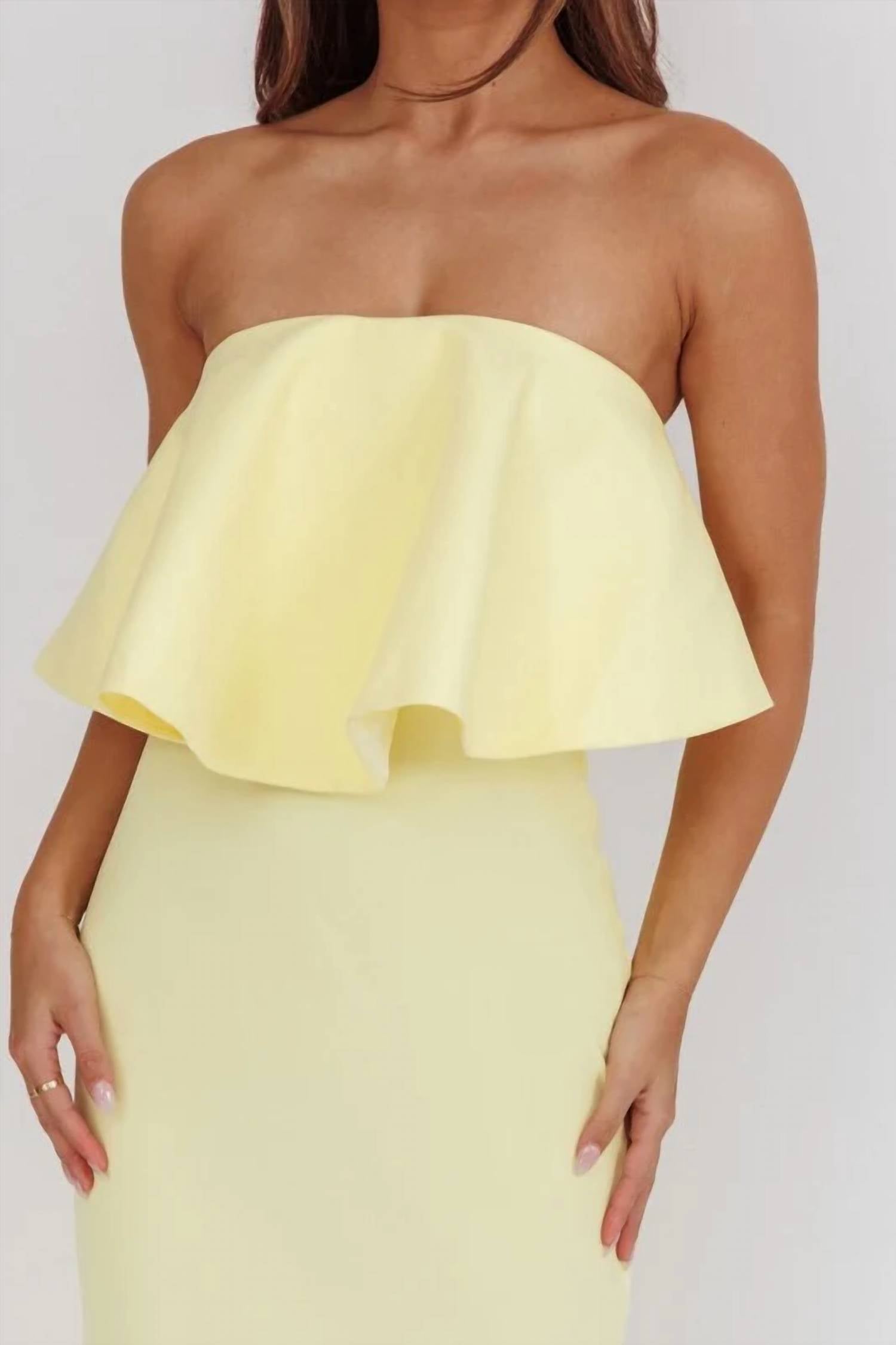 One And Only Collective - Passport Pending Midi Dress
