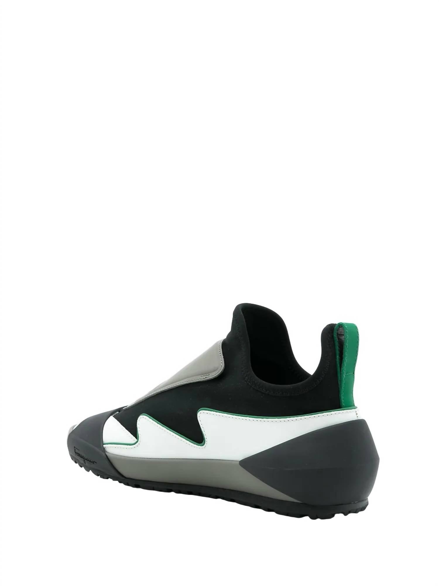 Salvatore Ferragamo - Women's Colourblock Slip-on Sneakers