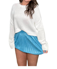 Sincerely Ours - SNAKE MINI SKIRT