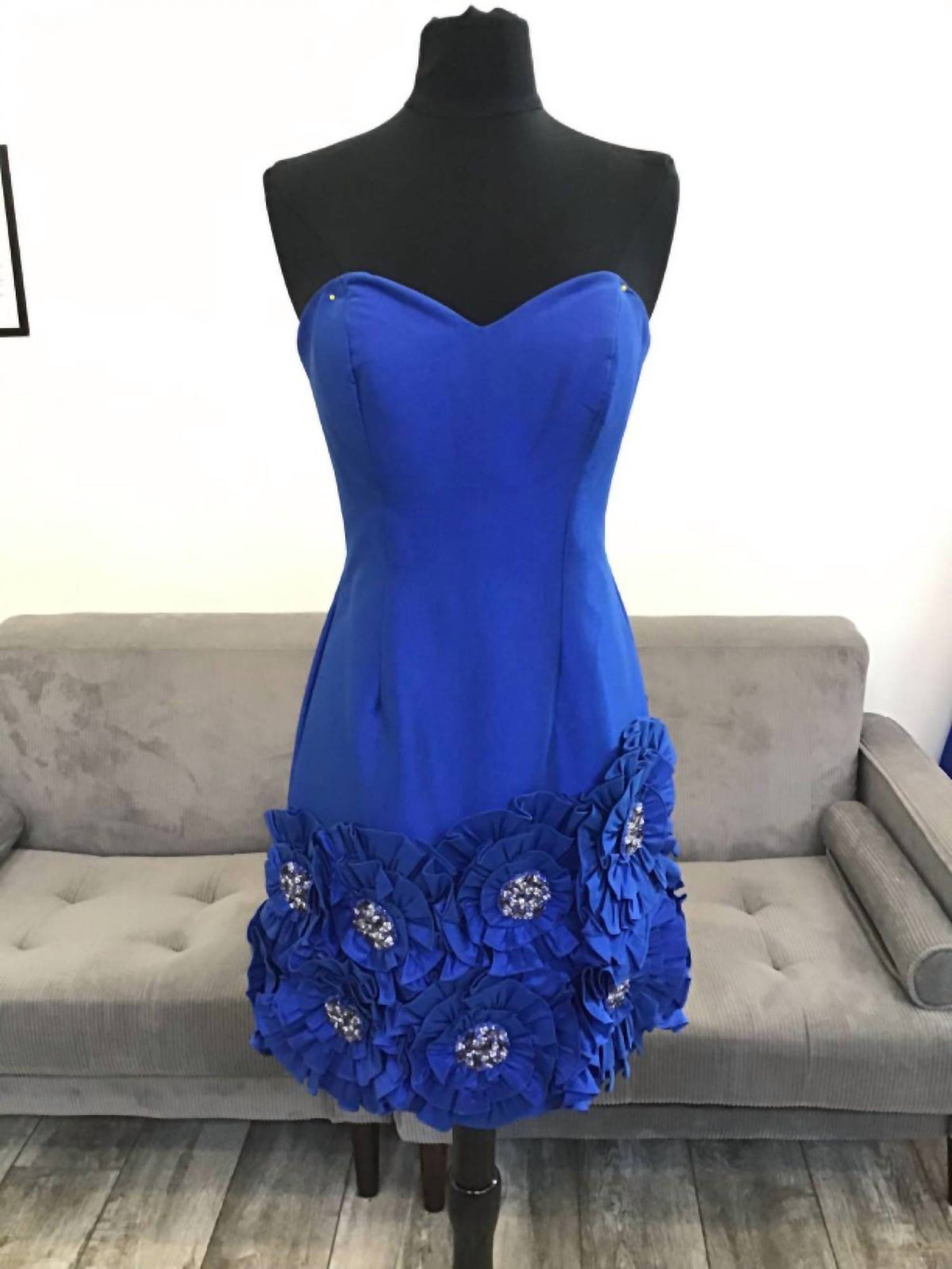 Jovani - Women's Strapless Mini Dress