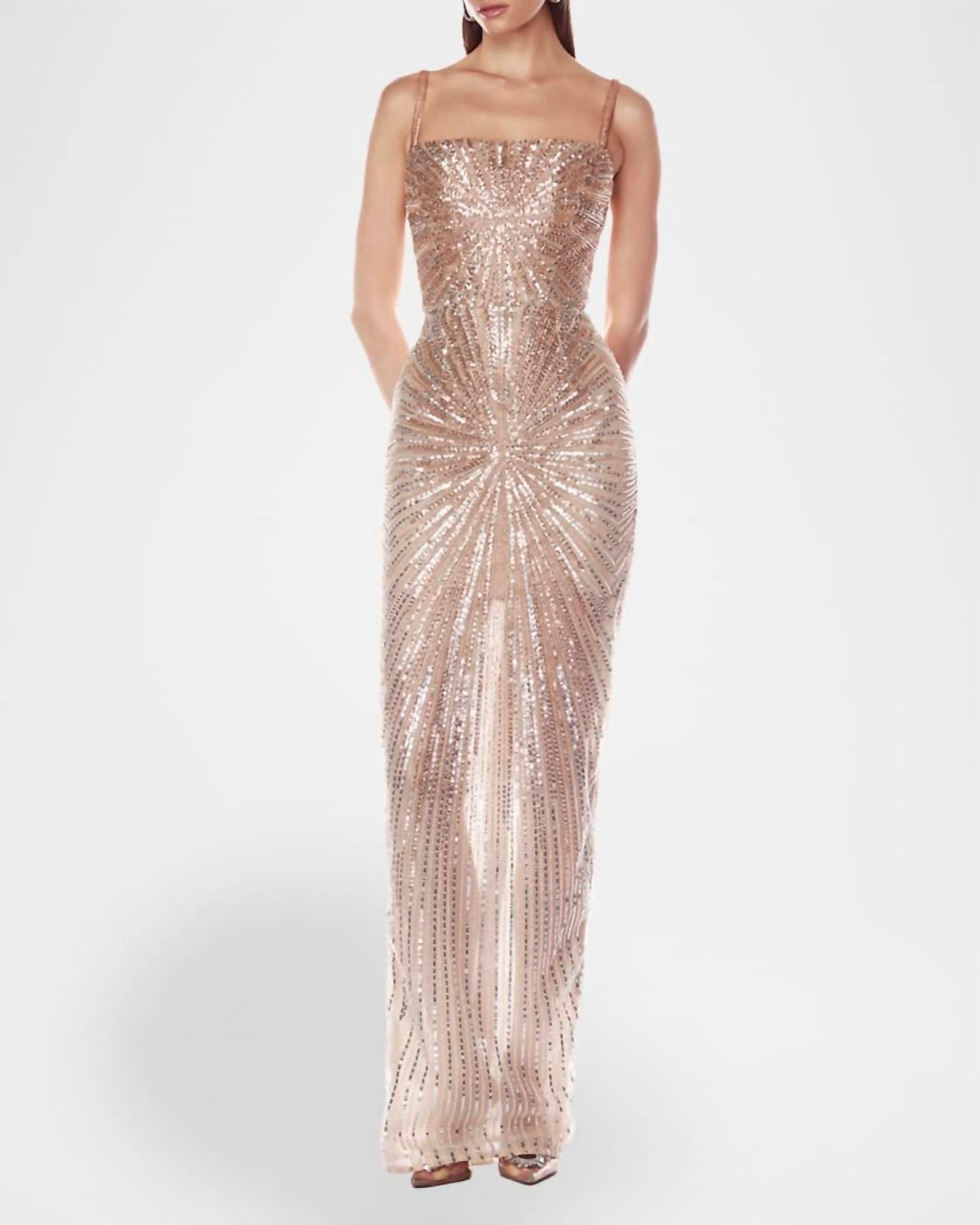 Bronx And Banco - Dahlia Sequined Maxi Dress