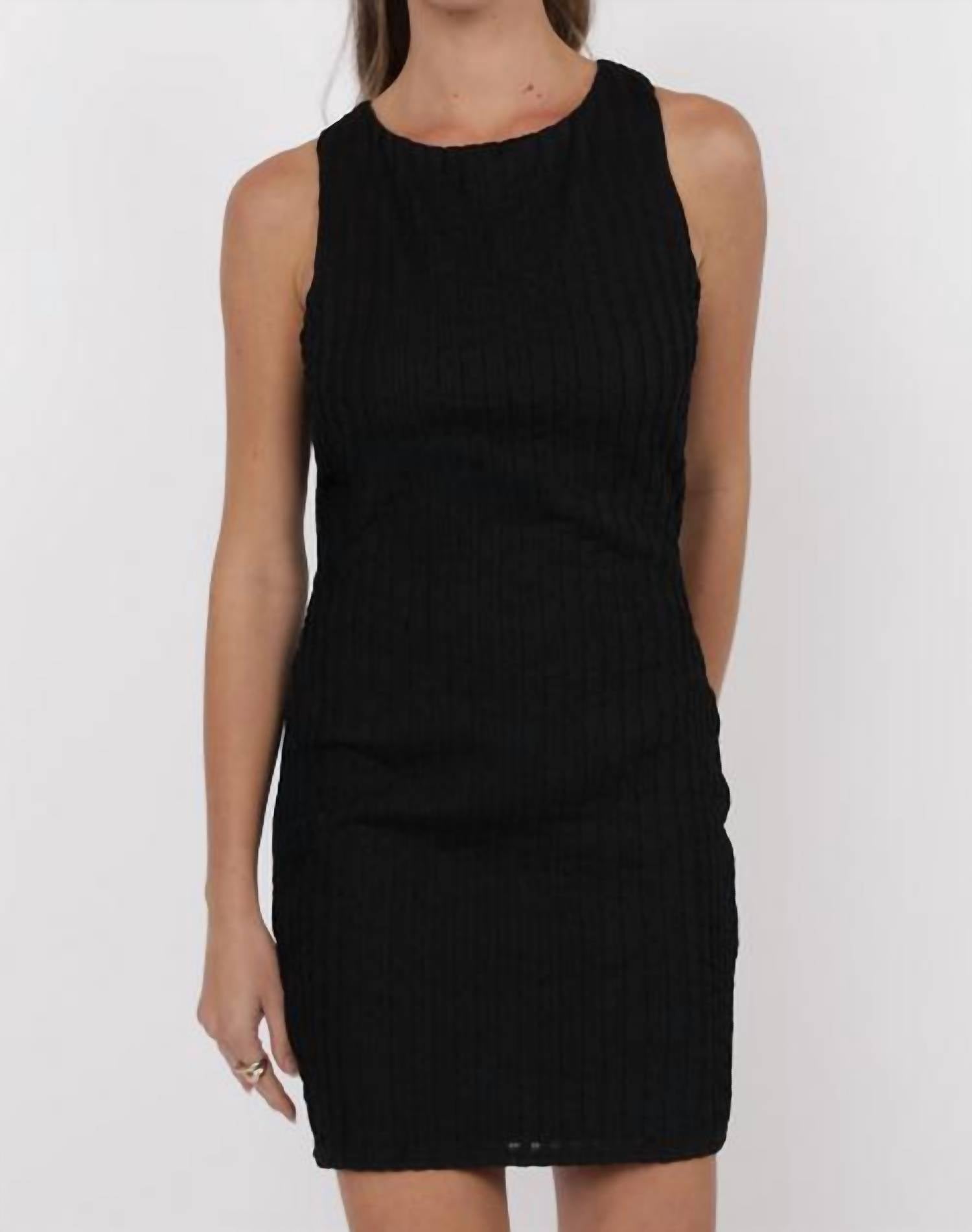 Sage The Label - Hideaway Lace Open Back Mini Dress