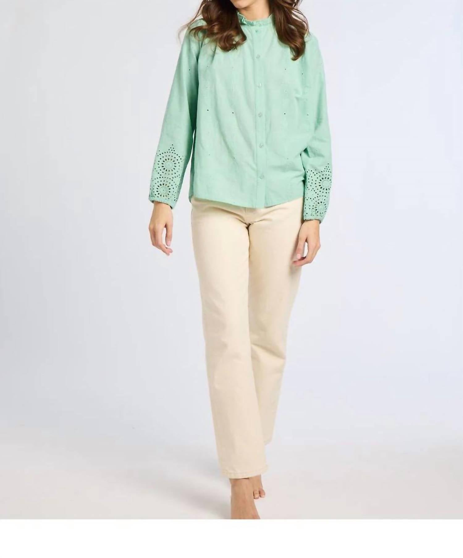 Mille - Francesca Classic Florian Blouse Top
