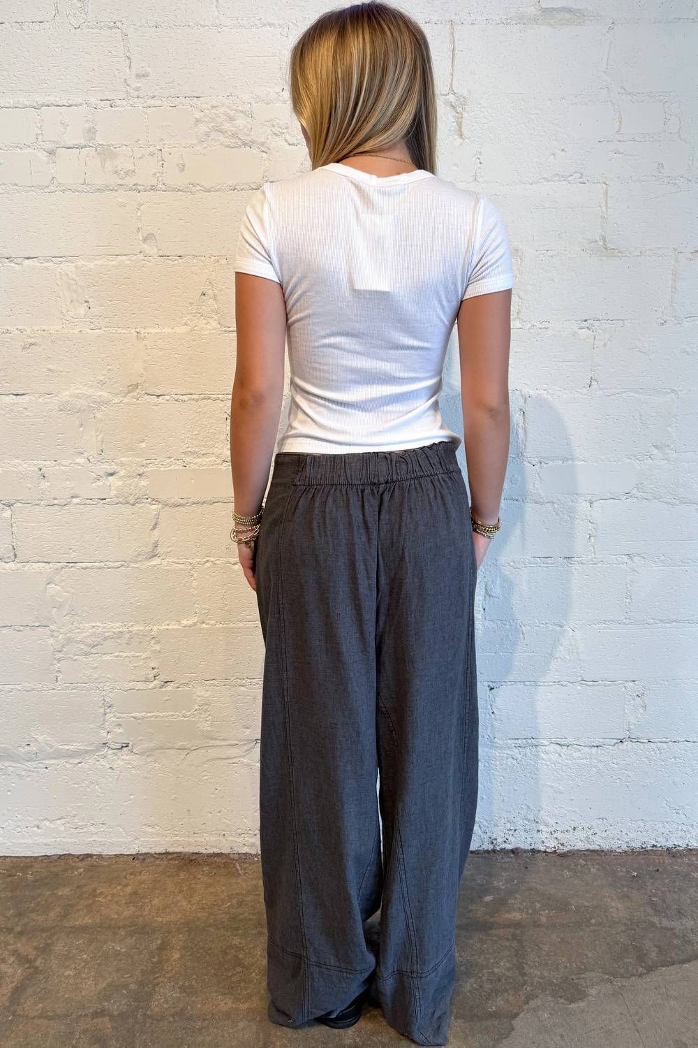 Free People - Days End Linen Pants
