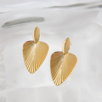Marlyn Schiff - Women's Leaf Drop Earrings