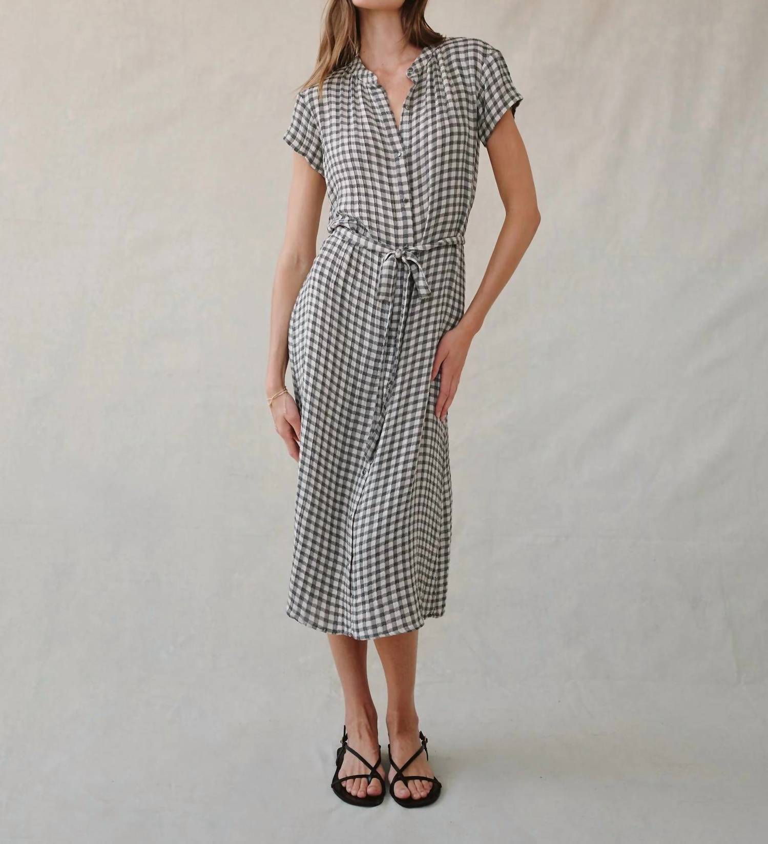 Bella Dahl - Cap Sleeve Maxi Shirt Dress