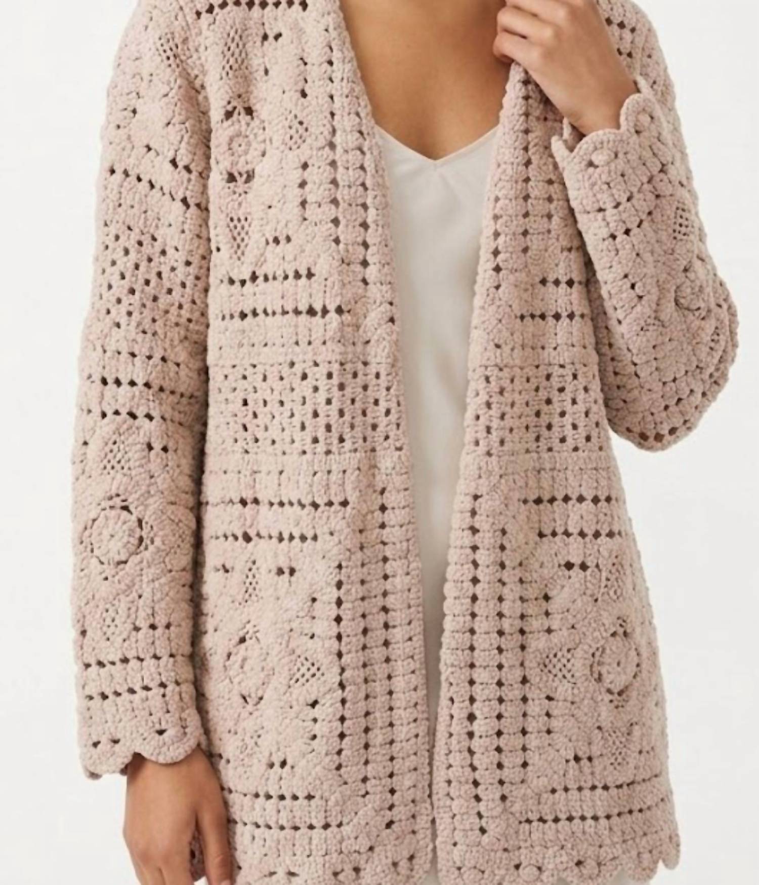 Pol - Soft Crochet Cardigan
