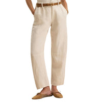 Velvet By Graham & Spencer - Women's Taylor Heavy Linen Pants