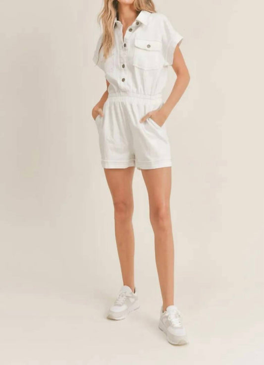 Sadie & Sage - Scenic Life Denim Romper