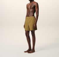 Ami Paris Beach Shorts in havana - men's swimwear - detail view