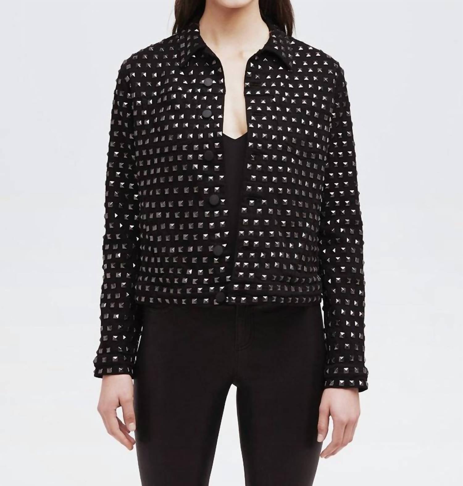 L'Agence - Celine Studded Jacket