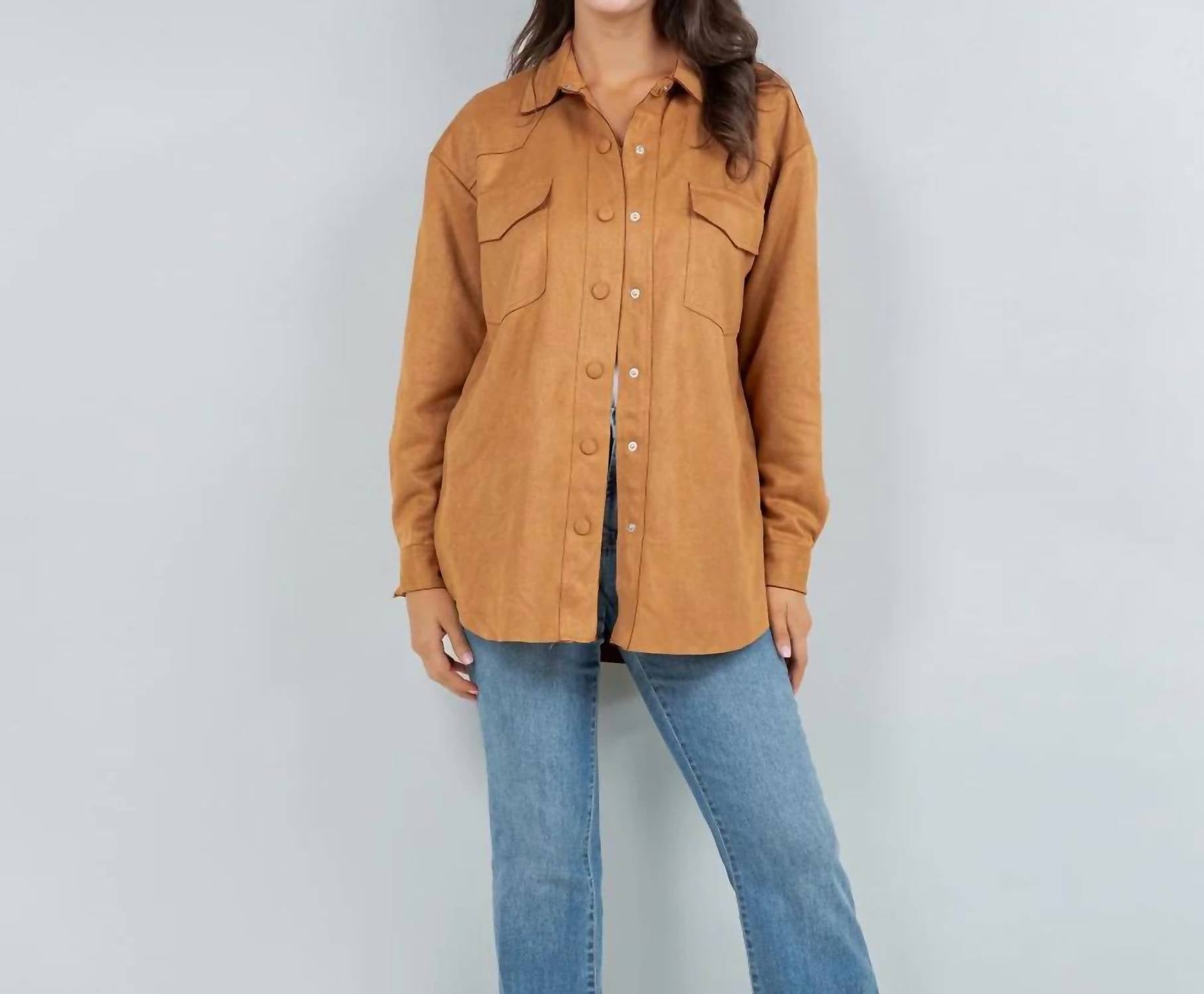 Judson & Co. - Snappy In Suede Jacket