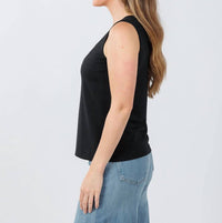 Hinson Wu - Sleeveless Scoopneck Tank Top - Plus