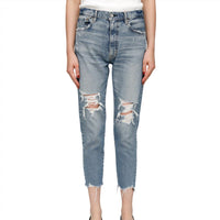 Moussy Carter Friend Jean in blue 2 - women's jeans