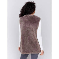 Charlie B - Long Faux Fur Vest