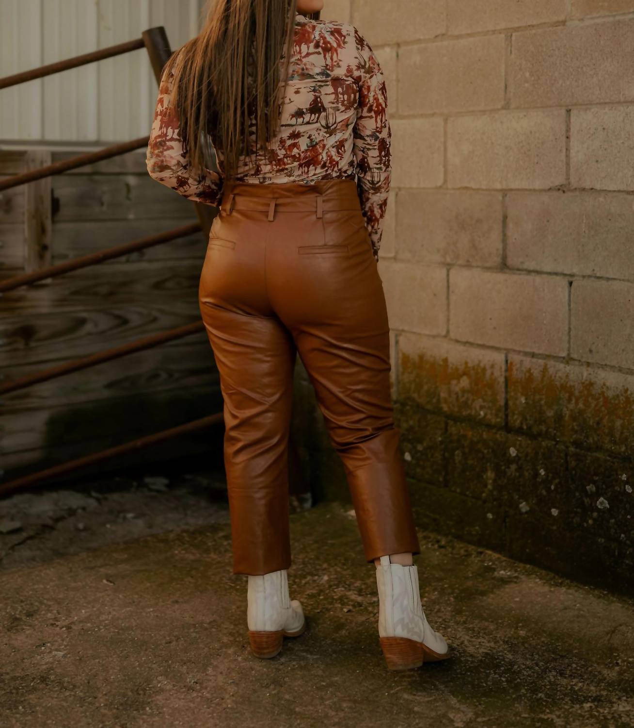 Dance & Marvel - The Tomi Faux Leather Pants