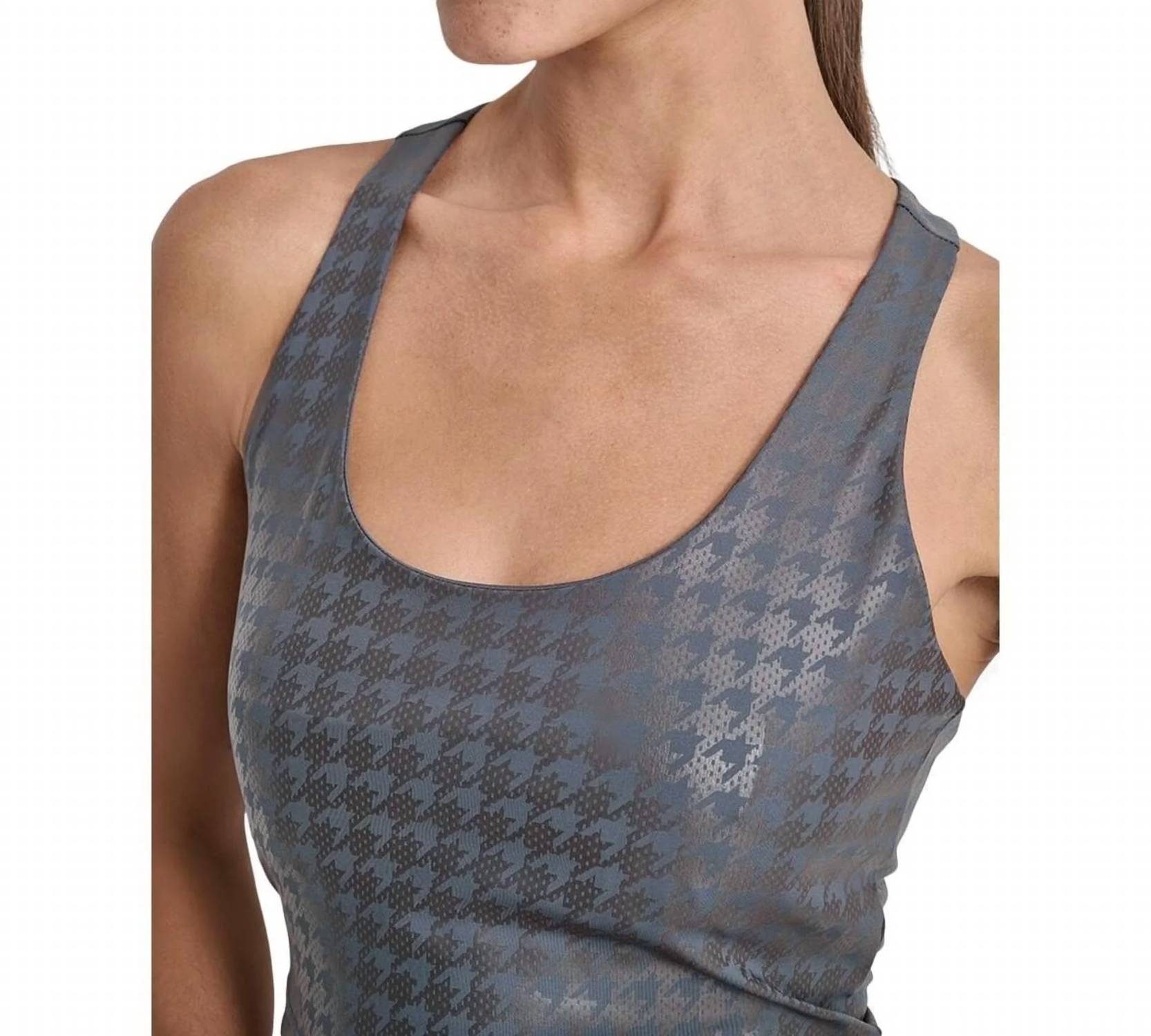 Dkny - Cropped Racerback Tank