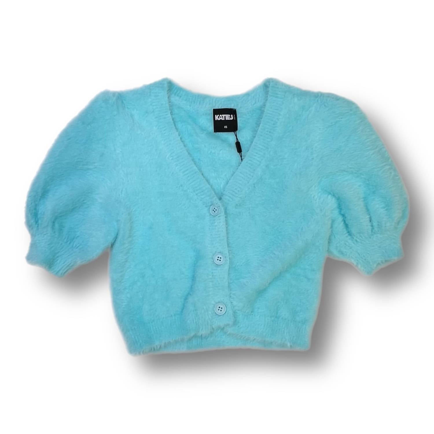 Katie J Nyc - Junior Mara Puff Short Sleeve Cardigan