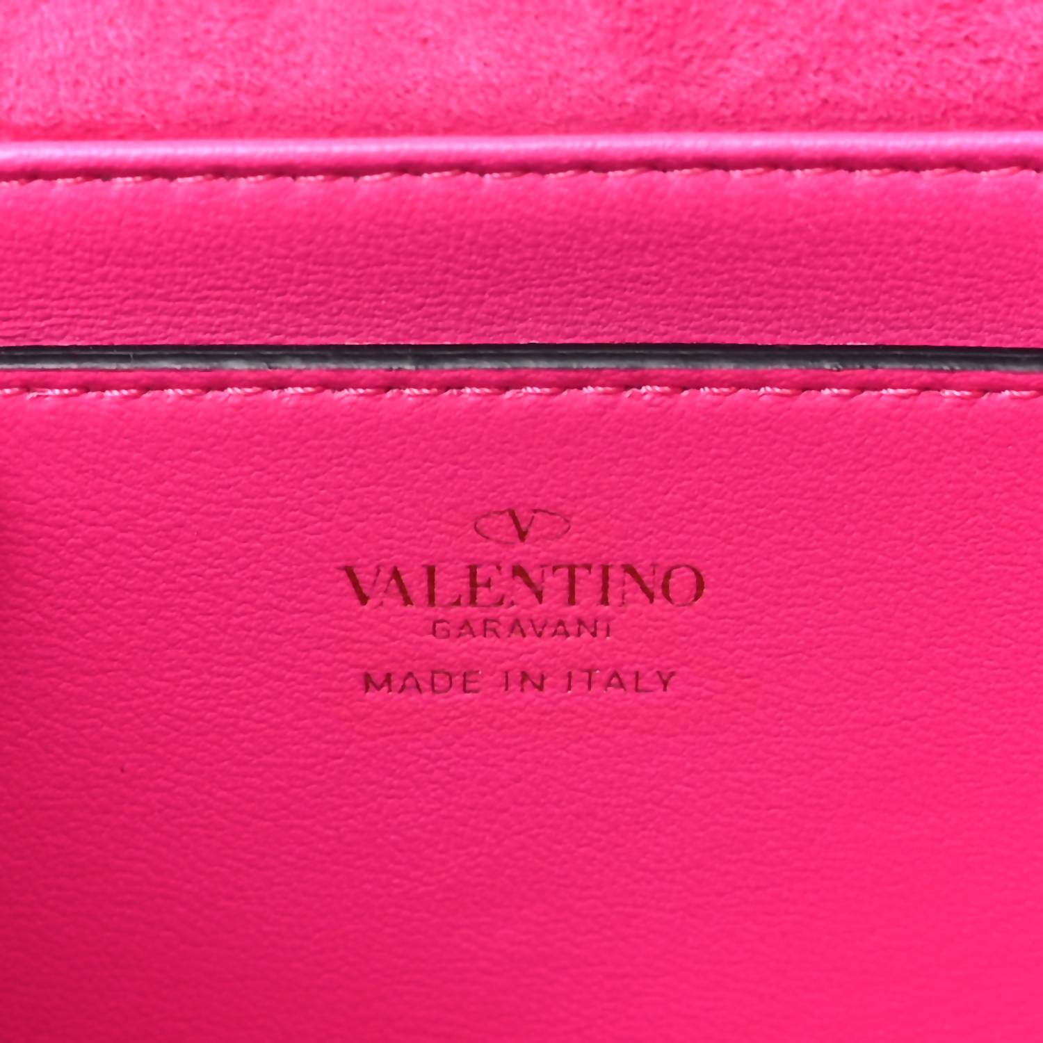 Valentino Garavani - Women's Crystal Suede Embellished Clutch