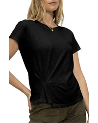 Sanctuary - Twist Front Crew Neck Tee