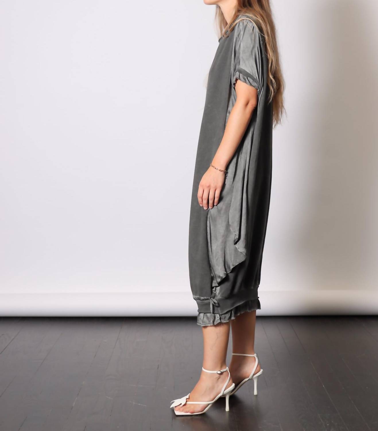 Sanctamuerte - Sweatshirt Midi Dress