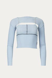 DIA TWO-PIECE CABLE-KNIT SET