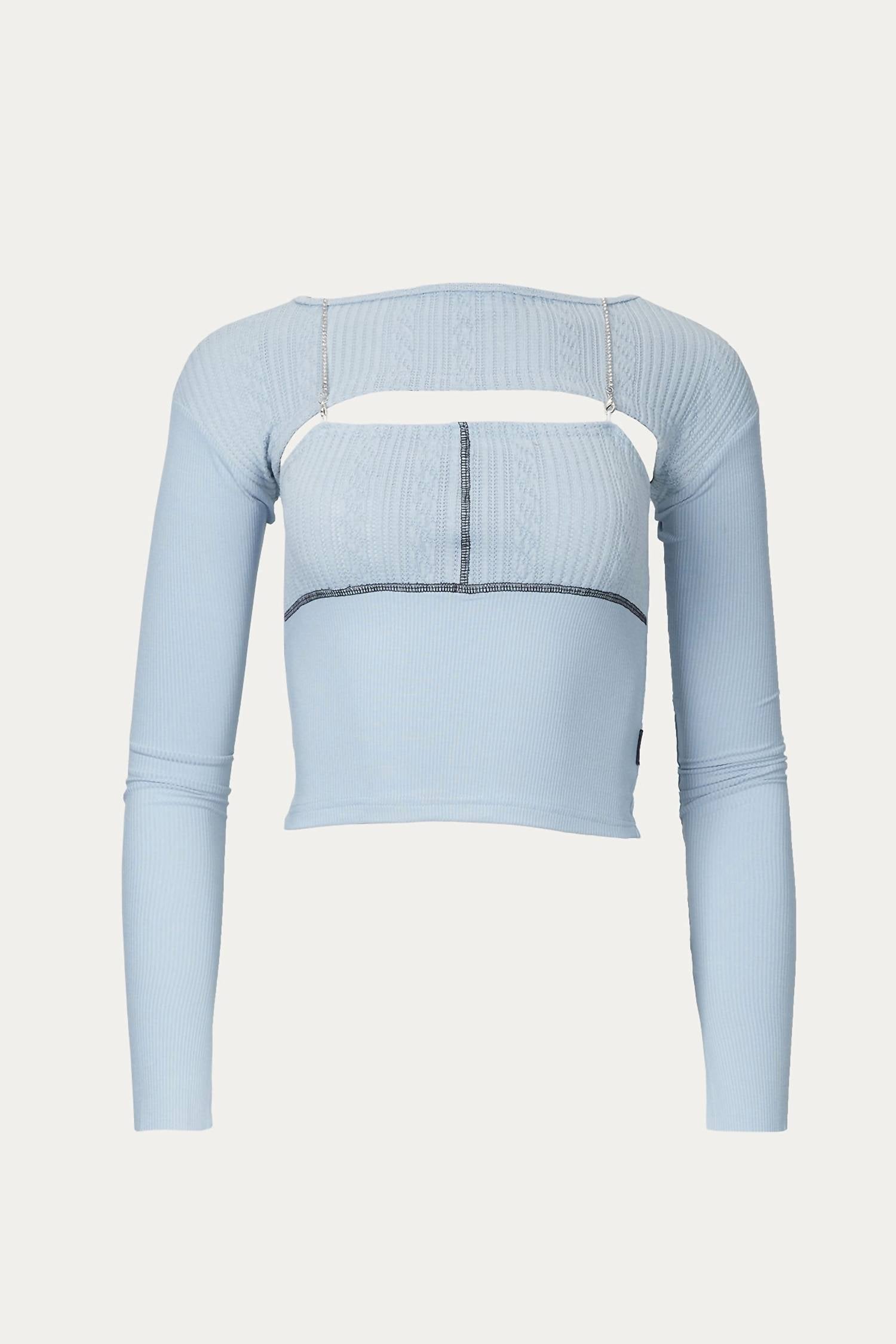 DIA TWO-PIECE CABLE-KNIT SET