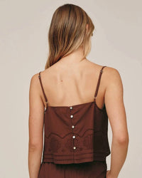 Bella Dahl - Button Back Crop Top