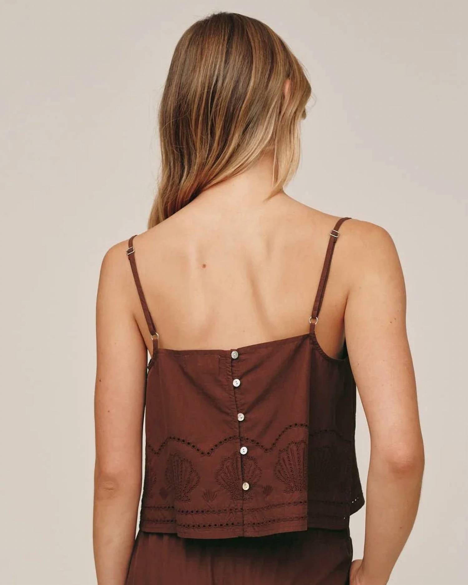 Bella Dahl - Button Back Crop Top